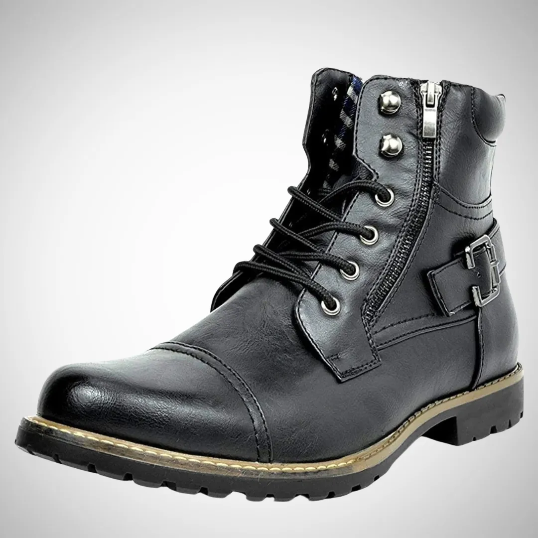 Olander Vegan Leather Boots