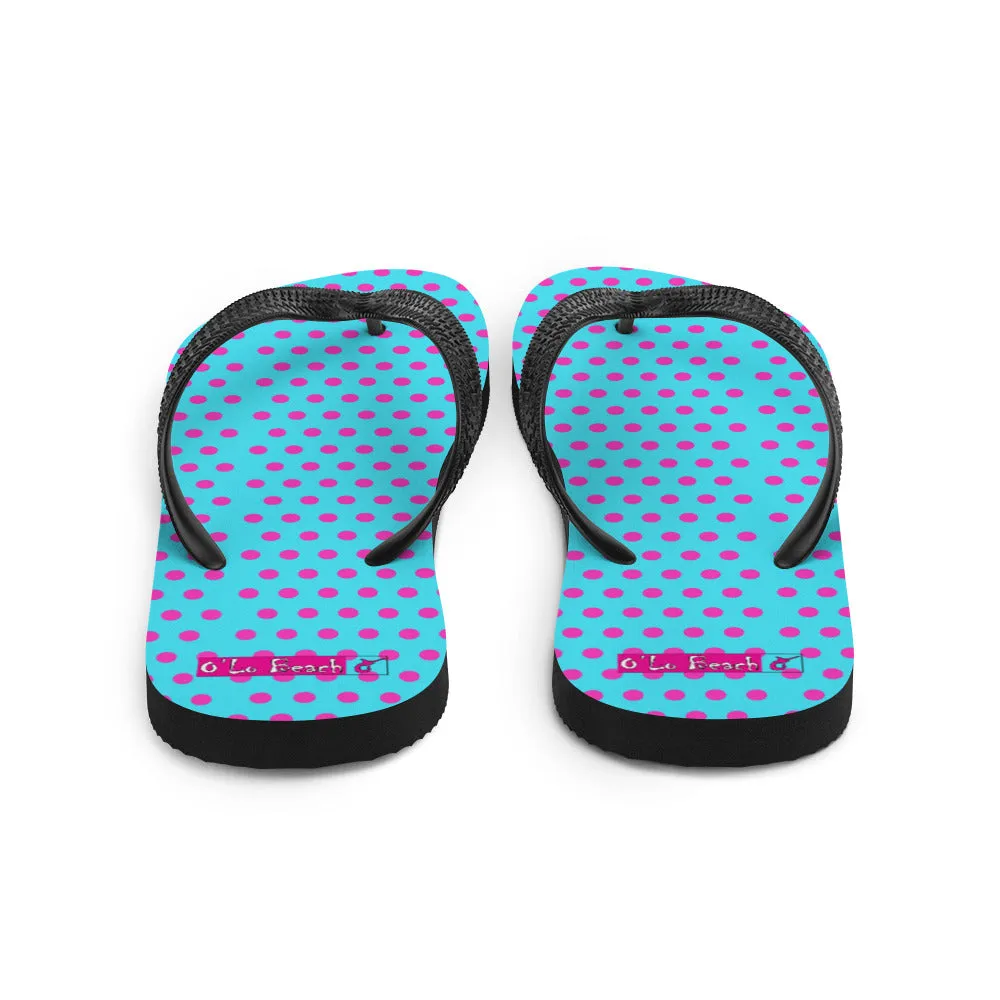 Passion Polka Flip-Flops