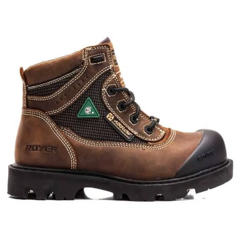 Royer 8420FLX  6" Metal-Free Waterproof Safety Boots