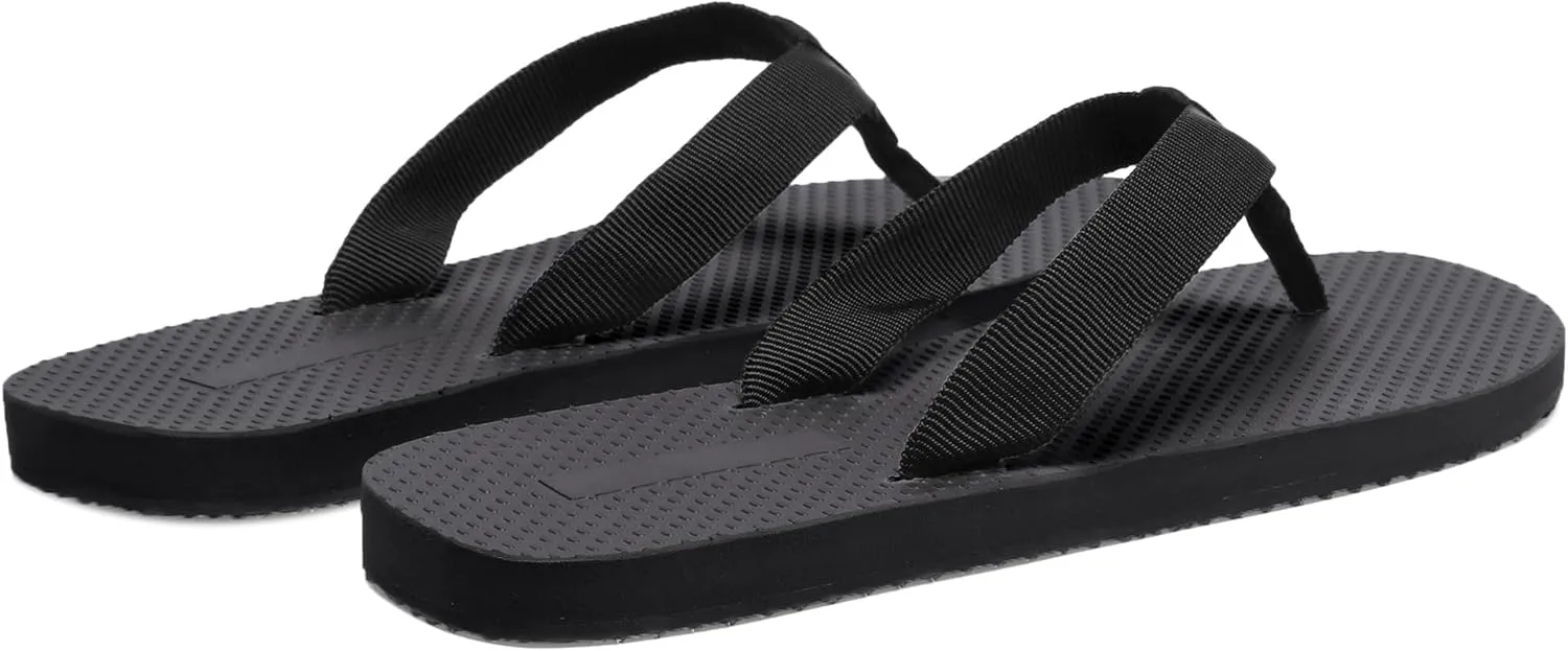 Rubber Thong Sandals for Women Beach Flip Flops Casual Comfortable Slip On Flat Sandals Ladies Slides Slipper