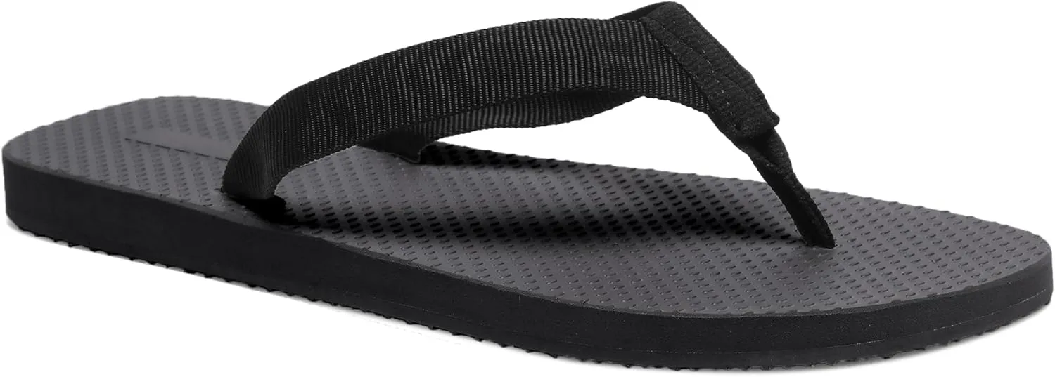 Rubber Thong Sandals for Women Beach Flip Flops Casual Comfortable Slip On Flat Sandals Ladies Slides Slipper