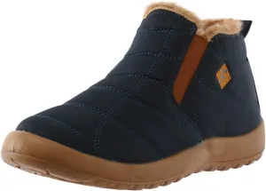 SBGMoSJ Winter Boots for Women Fashionable Women's Wide Width Waterproof Slip on Ankle Boots for Swollen Feet Winter Work Boots for Women Wide Width Women Boots Winter Ankle Botas Nieve Largas