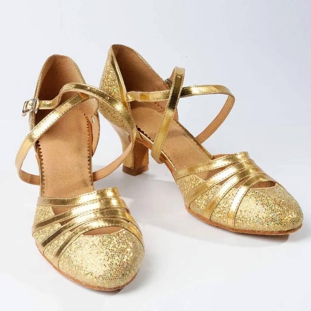 Shoes Latin Dance Shoes Ballroom Women's Dance Prom High Heels Women Extra Wide Width Sandals