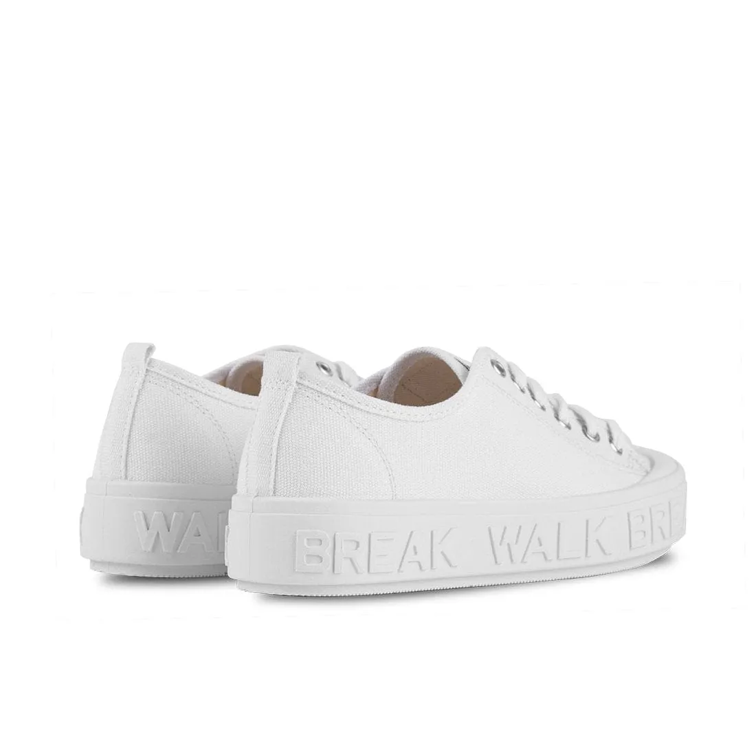 Sneakers Wicker White