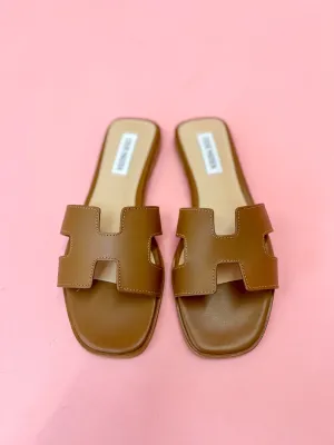 [Steve Madden] Hadyn Cognac Sandals