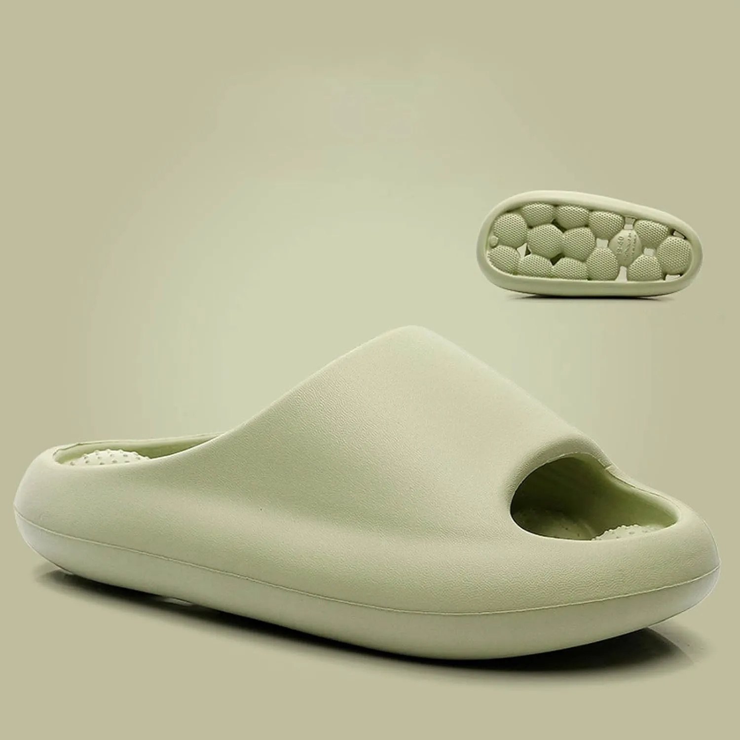 Summer Home Household Indoor Slip Thick Soled PVC Women Slippers Rubber Slippers for Women
