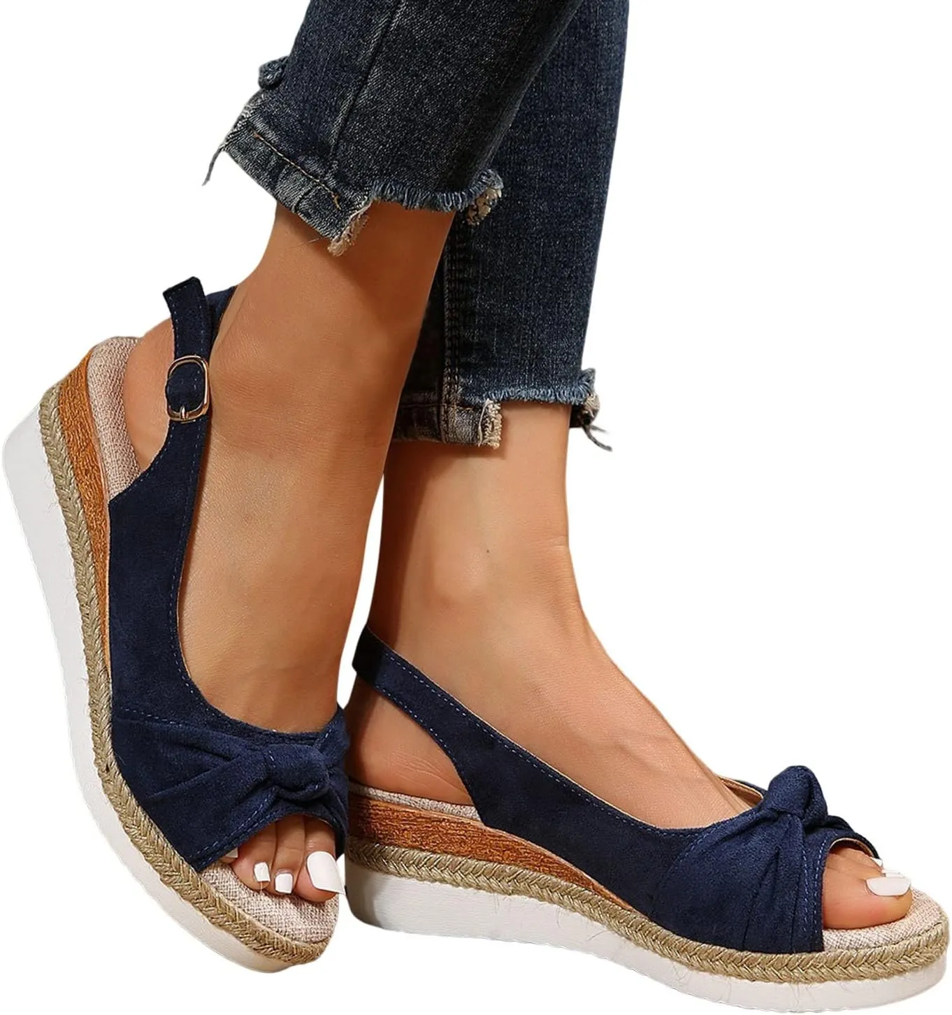 Summer Sandals Women's Beach Shoes Flip Flops Elegant Open Toe Comfortable Leisure Trendy Outdoor Slippers
