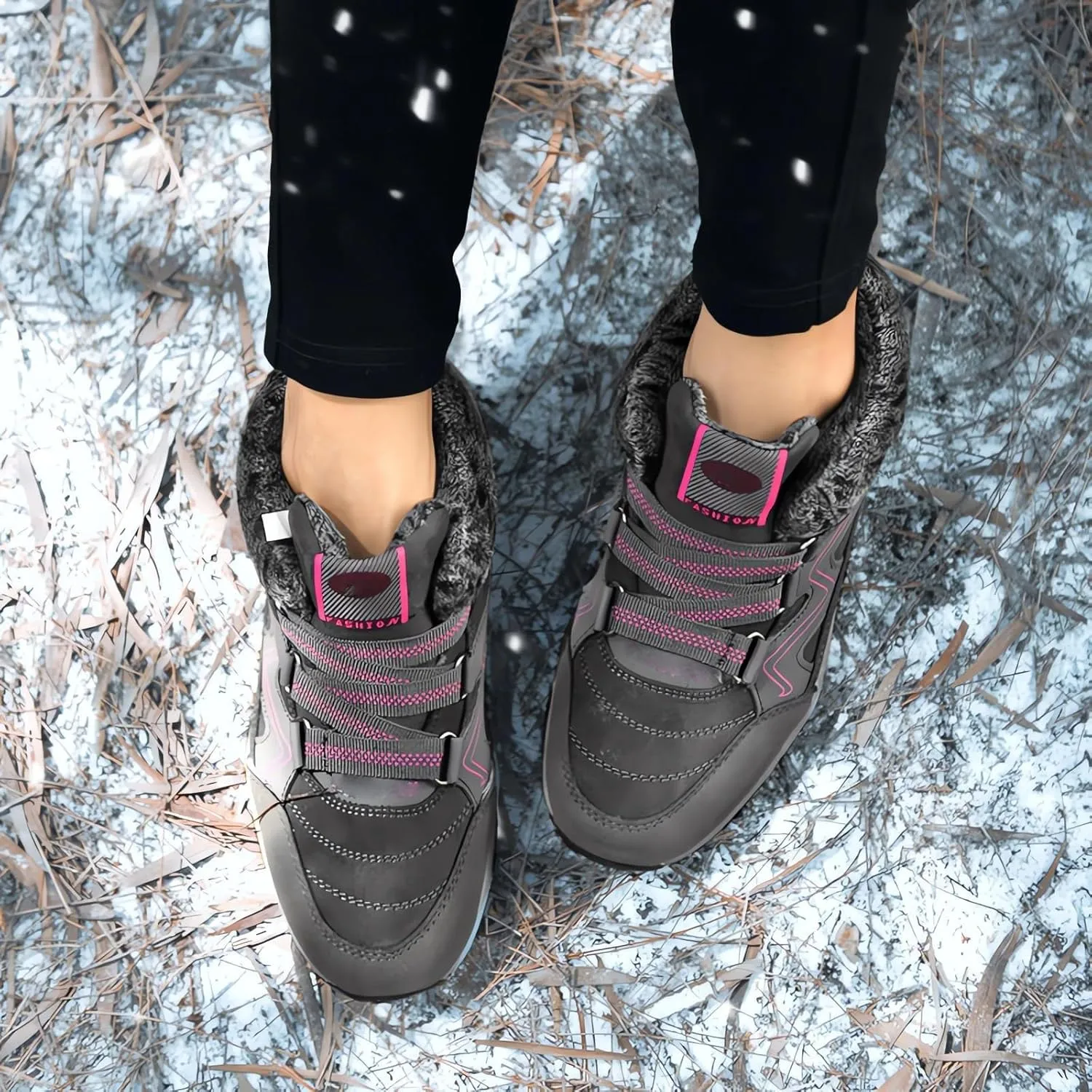 Tall Snow Boots for Women 2023 Snow Boots for Women Cute Size 12 Women Winter Boots Non Slip Women Boots Winter Shoes Botas Para Nieve Mujer