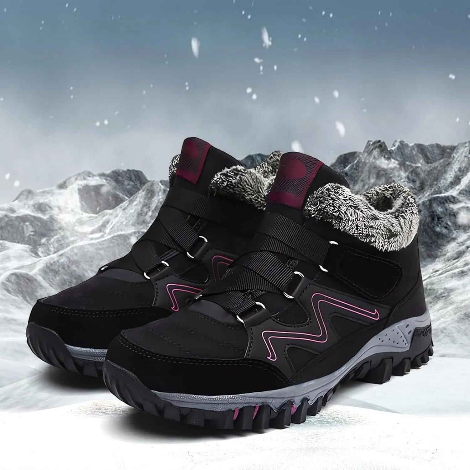 Tall Snow Boots for Women 2023 Snow Boots for Women Cute Size 12 Women Winter Boots Non Slip Women Boots Winter Shoes Botas Para Nieve Mujer