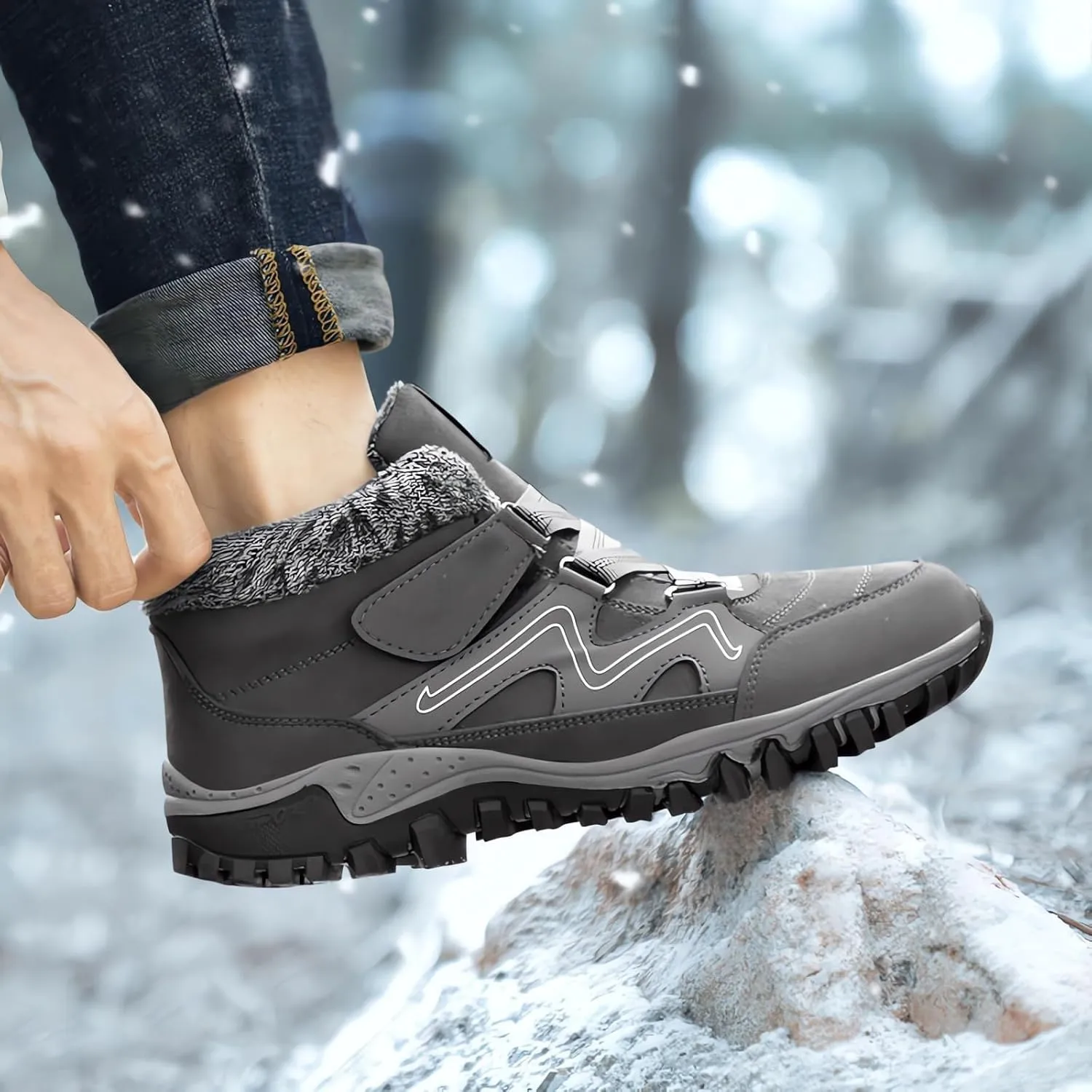 Tall Snow Boots for Women 2023 Snow Boots for Women Cute Size 12 Women Winter Boots Non Slip Women Boots Winter Shoes Botas Para Nieve Mujer