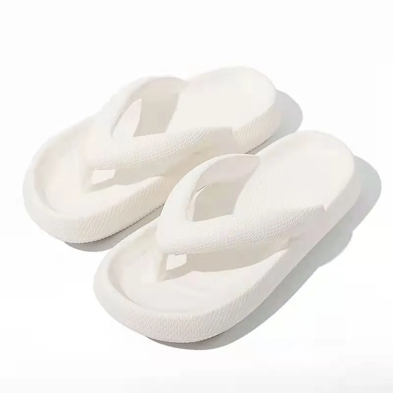 Thick Beach Thongs Flip-Flops Chunky Summer Shoes 4.5cm Cloud-Soft