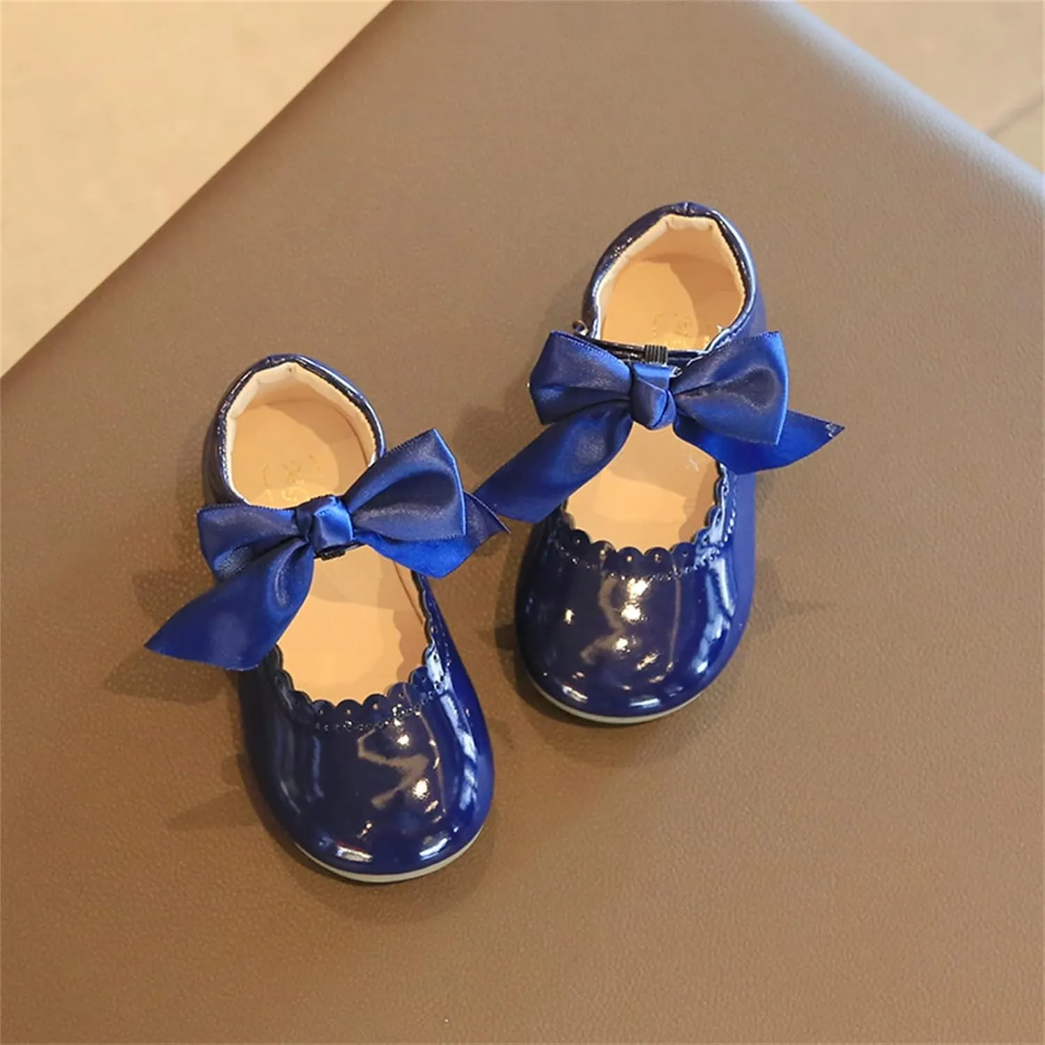 Toddler Mary Jane Shoes Baby Girls Cute Flat Flower Girl Dress Shoes Girl Ballet Flat Party School Shoes Toddler Shoes