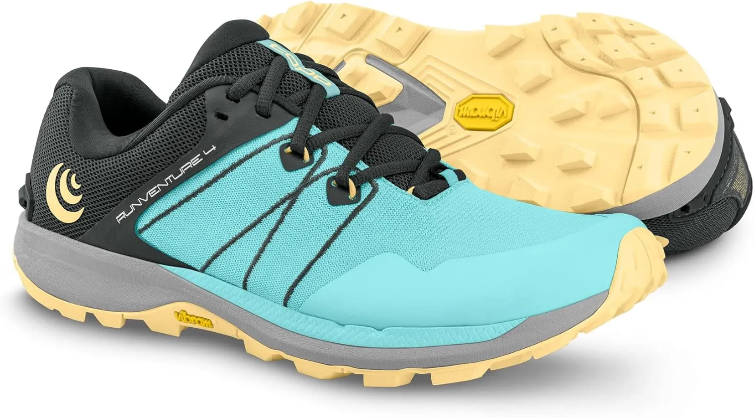 Topo Athletic Women's Runventure 4 Comfortable Lightweight 0MM Drop Trail Running Shoes, Athletic Shoes for Trail Running