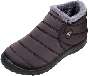 Winter Boots for Women 2023 Trendy Black Womens Winter Boots Black Cute Women's Memory Foam Winter Fur Lined Snow Booties Shoes Boots for Winter Fashion for Women Botas Para Frio De Mujer Talla 4