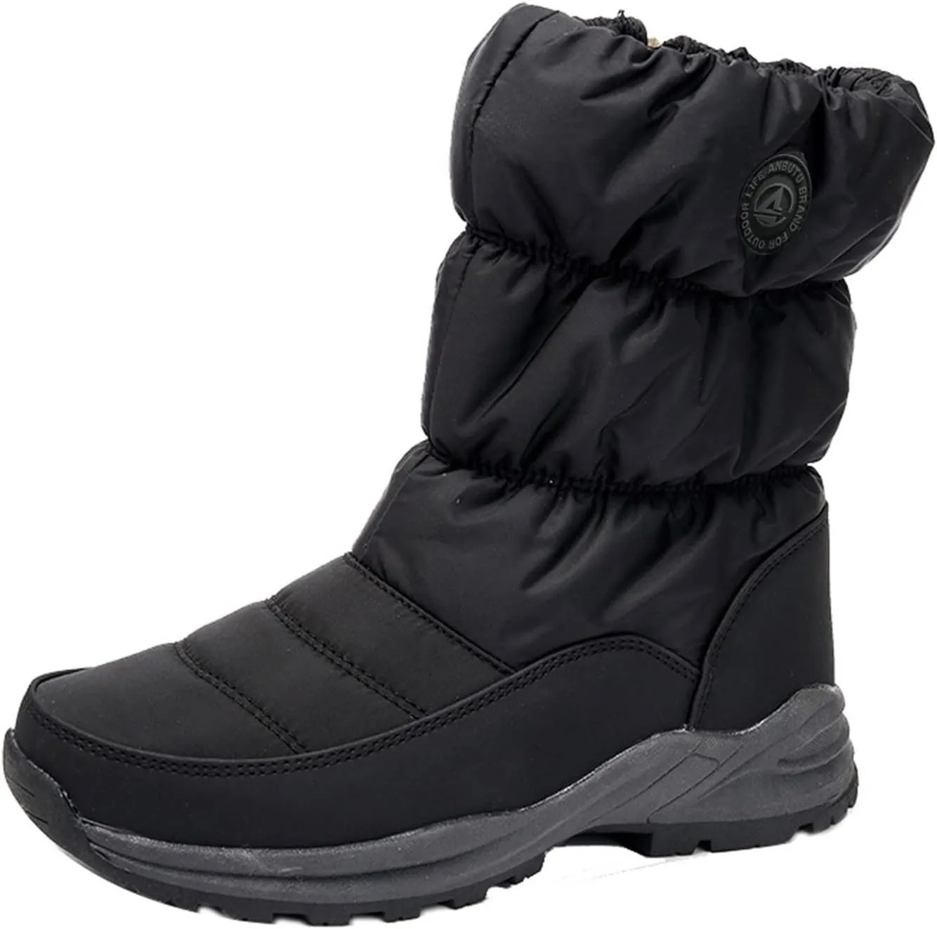 Winter Boots for Women Cute Women's Waterproof Boots Wide Width Ankle Snow Boots Womens Size 9 Womens Snow Shoes Waterproof Botas Para Invierno Mujer De Tacon