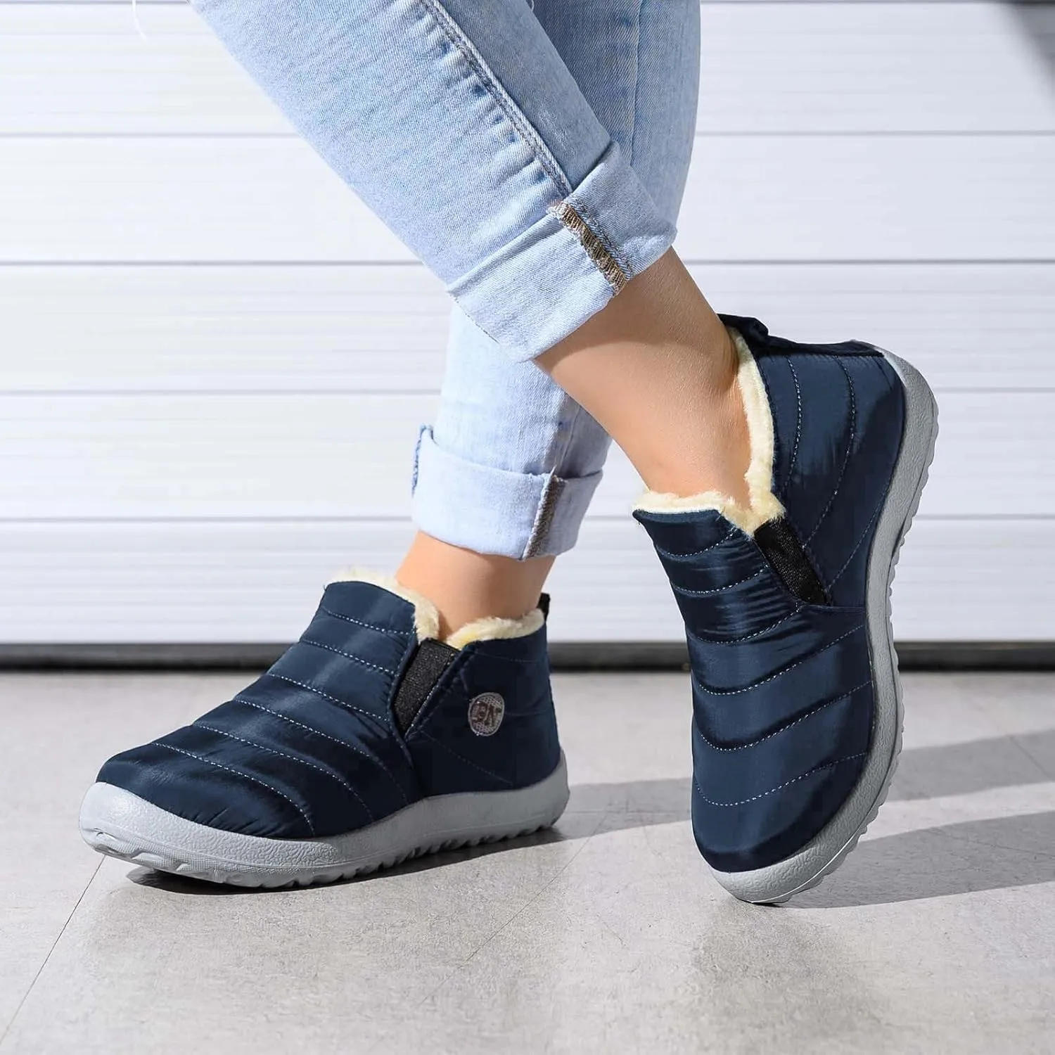 Winter Boots for Women Waterproof Snow Wide Width Lightweight Women Snow Boots Calf High Fall Winter Boots for Women 2023 Winter Women Boots Ankle Size 9 Wide Women Winter Boot