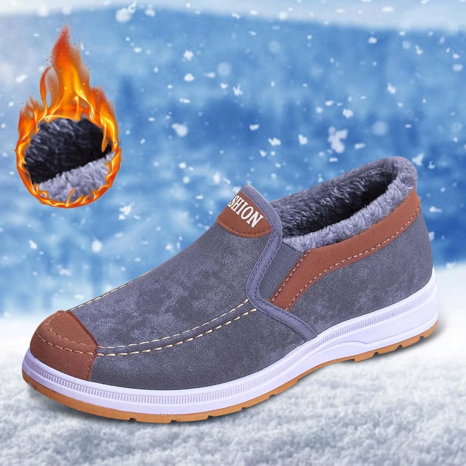 Women Snow Ankle Boots Waterproof Leather Cute Womens Winter Boots Waterproof Womens Winter Boots Size 7 Wide Winter White Ankle Boots for Women Snow Boots Wide