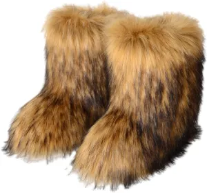 Women Snow Boots Waterproof Insulated Womens Waterproof Snow Boots Size 6 Womens Wide Width Snow Boots with Zipper Size 11 Womens Winter Fur Lined Boots Womens Rubber Boots Waterproof Tall Wide Calf