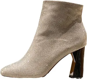 Womens Black Booties Brown Boots for Women Ladies Western Wear Womens Brown Leather Black Ankle Boots Men Size 14 Pointed toes Black Ankle Slim Heels Boots