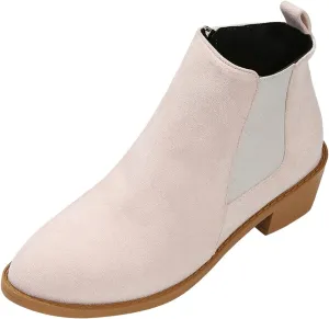 Womens Booties Low Heel Square Toe Ankle Boots Cowboy Boots for Women Mid Calf Womens Taupe Boots Womens Wide Width Booties and Ankle Boots Womens Wide Width Ankle Booties