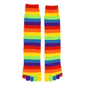 Women's Rainbow Toe Socks