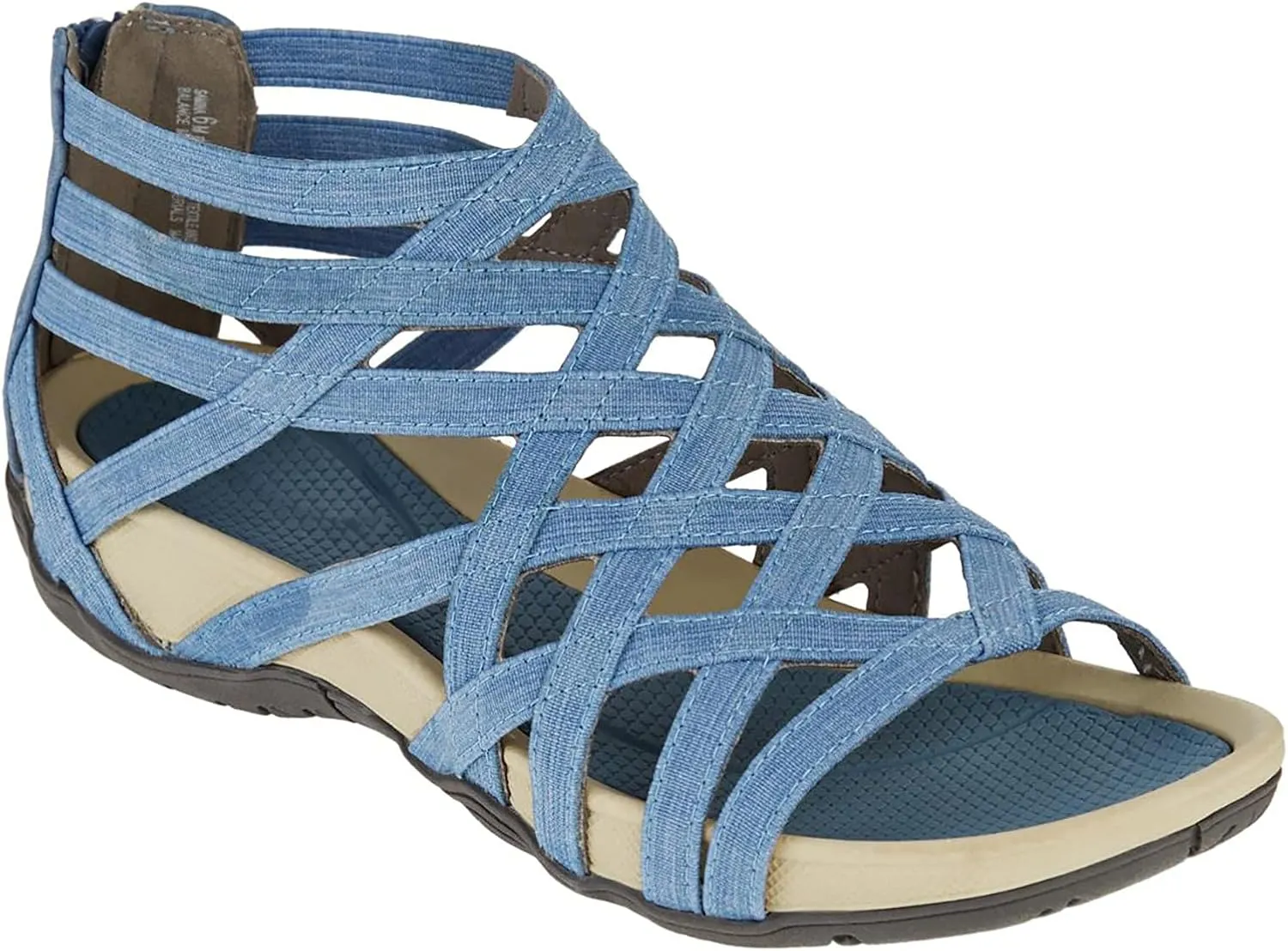 Womens Roman Sandals Bandage Flat Sandal Summer Open Toe Breathable Ladies Elegant Hollow Out Beach Sandals