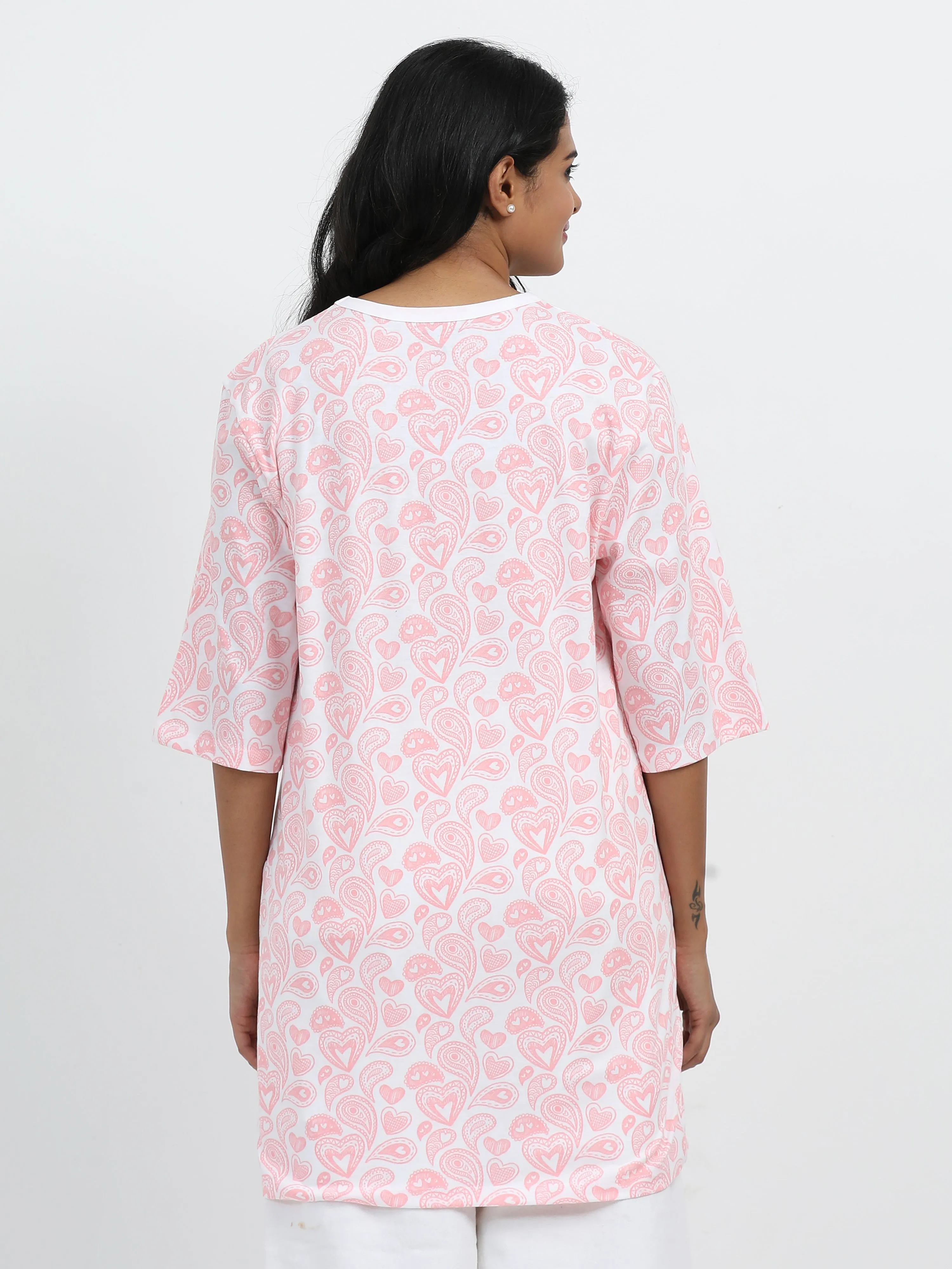 Women's rPET & Recycled Cotton Scrunched Tee