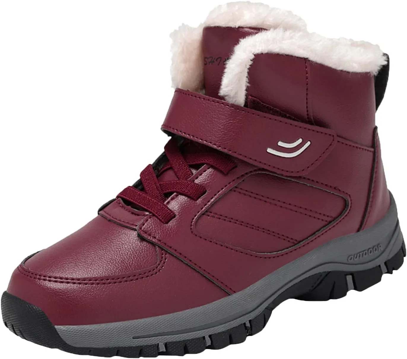 Womens Snow Boots Waterproof Insulated 10.5 Wide Womens Winter Snow Boots Slip on Womens Boots for Snow Winter Boots for Women High Heels Womens Socks Thermal Hiking Winter Boot Warm