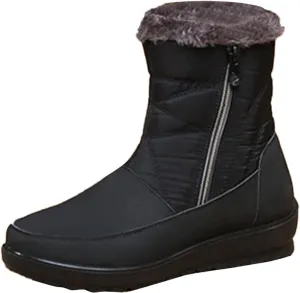 Women's Snow Boots Womens Size 12 Waterproof Winter Boots Winter Woman Boots Boots for Winter Waterproof Botas De Trabajo Para Mujer En El Frio