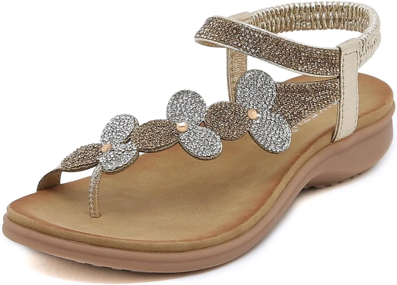 Women's Wedge Sandals, Summer Shoes for Women, Breathable Ankle Boots, Retro Slingback Roman Flip Flops Shoes, Beach Sandals
